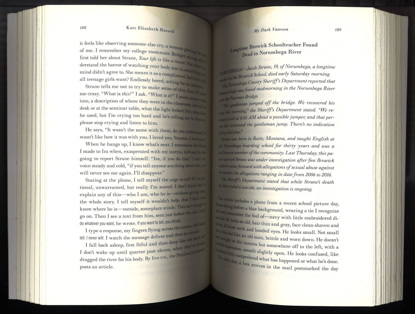 My Dark Vanessa: A Novel - The Bookstore