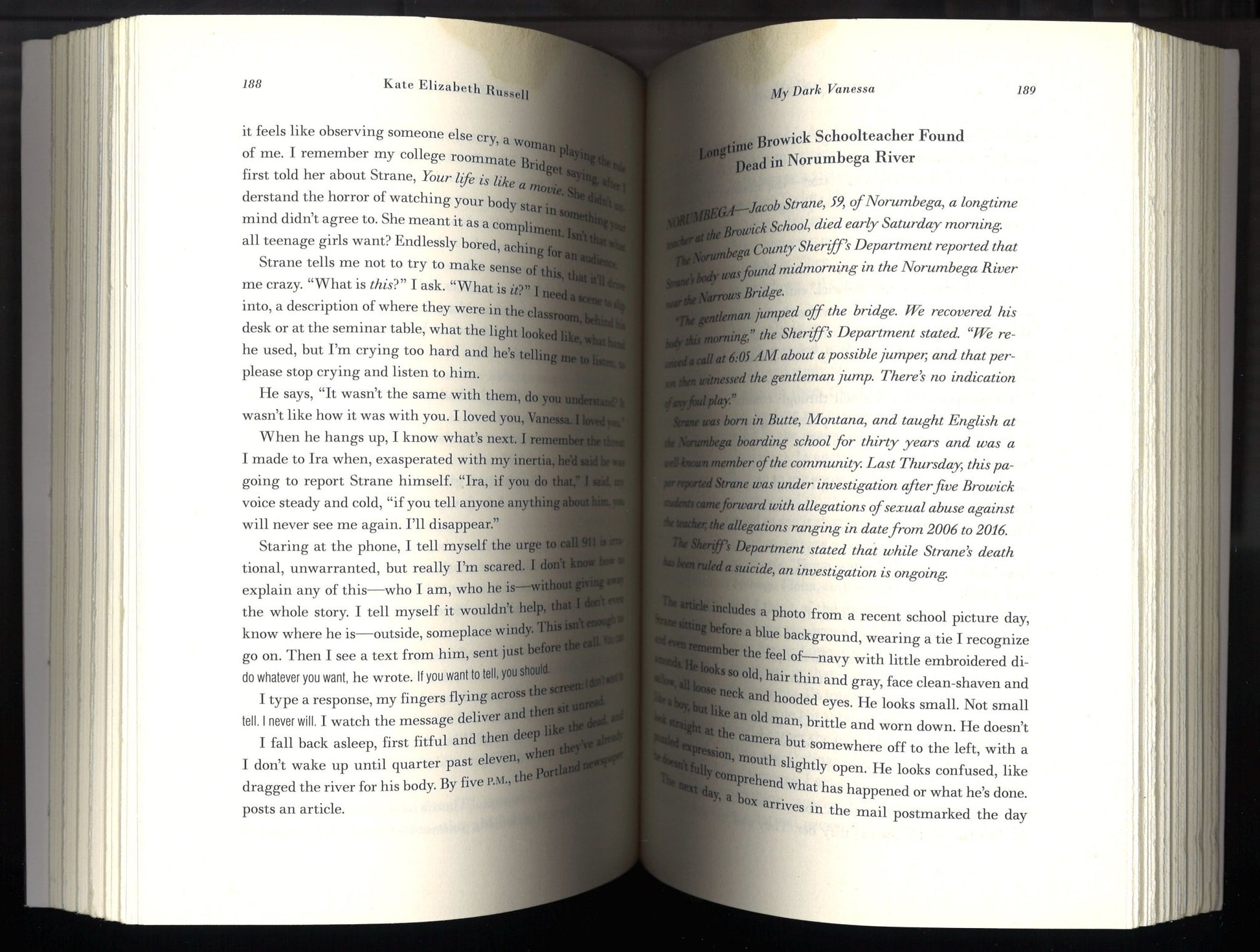 My Dark Vanessa: A Novel - The Bookstore