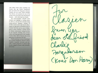 My Double Life: Sexty Yeers of Farquharson Around with Don Harron (Signed) - The Bookstore