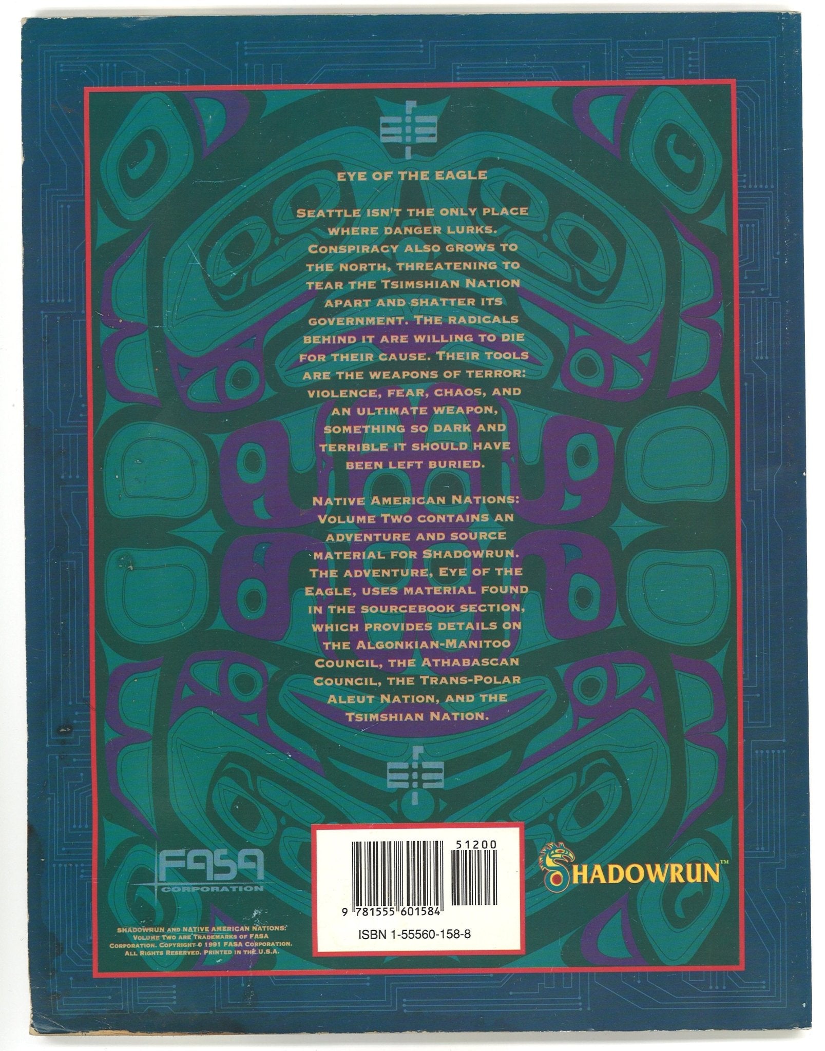 Native American Nations, Vol. 2 (Shadowrun, No. 7207) - The Bookstore