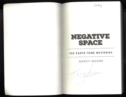 Negative Space: The Earth Tone Mysteries (Signed Copy) - The Bookstore
