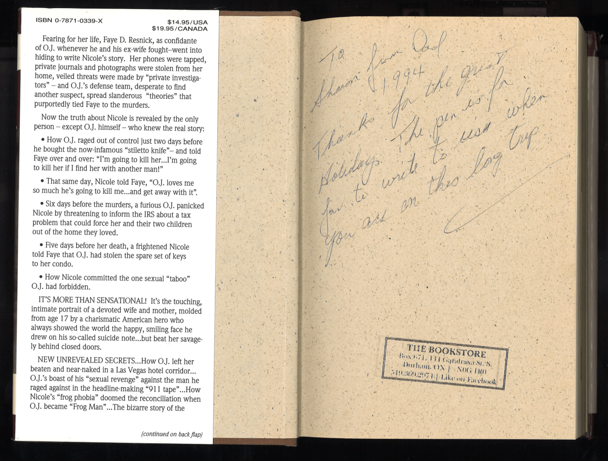 Nicole Brown Simpson: The Private Diary of a Life Interrupted - The Bookstore