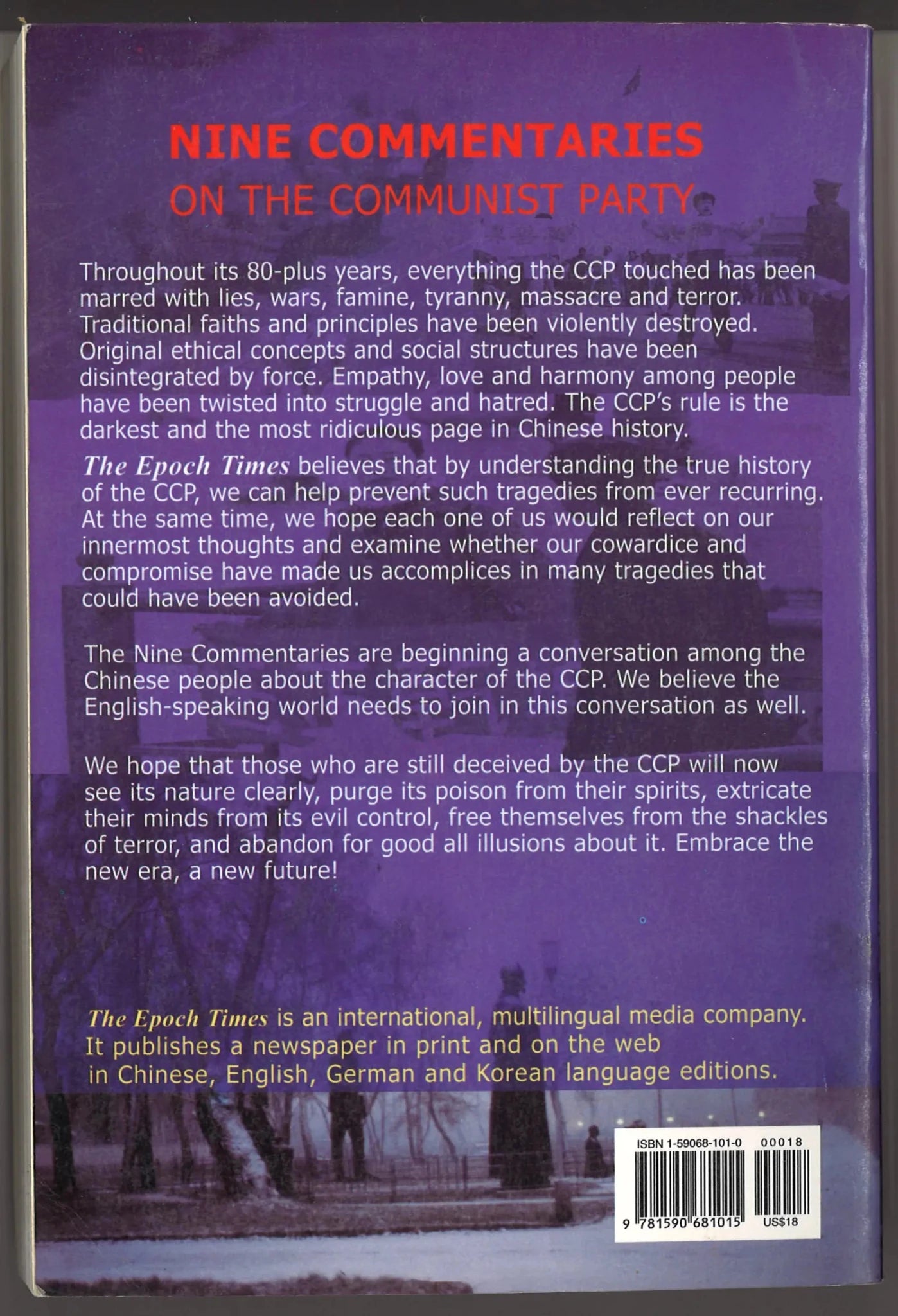 Nine Commentaries on the Communist Party - The Bookstore
