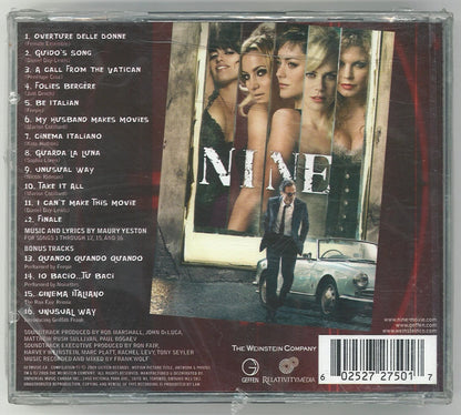 Nine (Original Motion Picture Soundtrack) CD Various