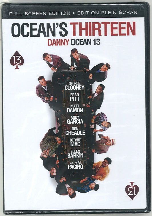 Ocean's Thirteen DVD (Full Screen Edition) - The Bookstore