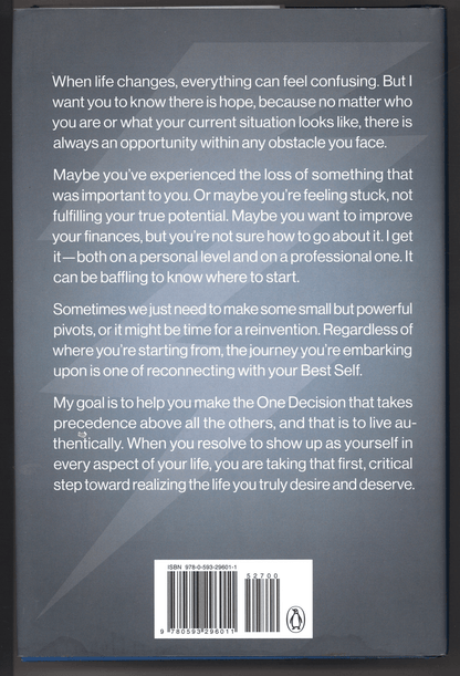 One Decision: The First Step to a Better Life - The Bookstore