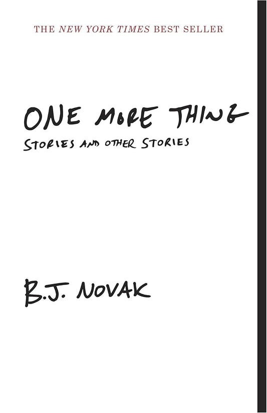 One More Thing: Stories and Other Stories - The Bookstore