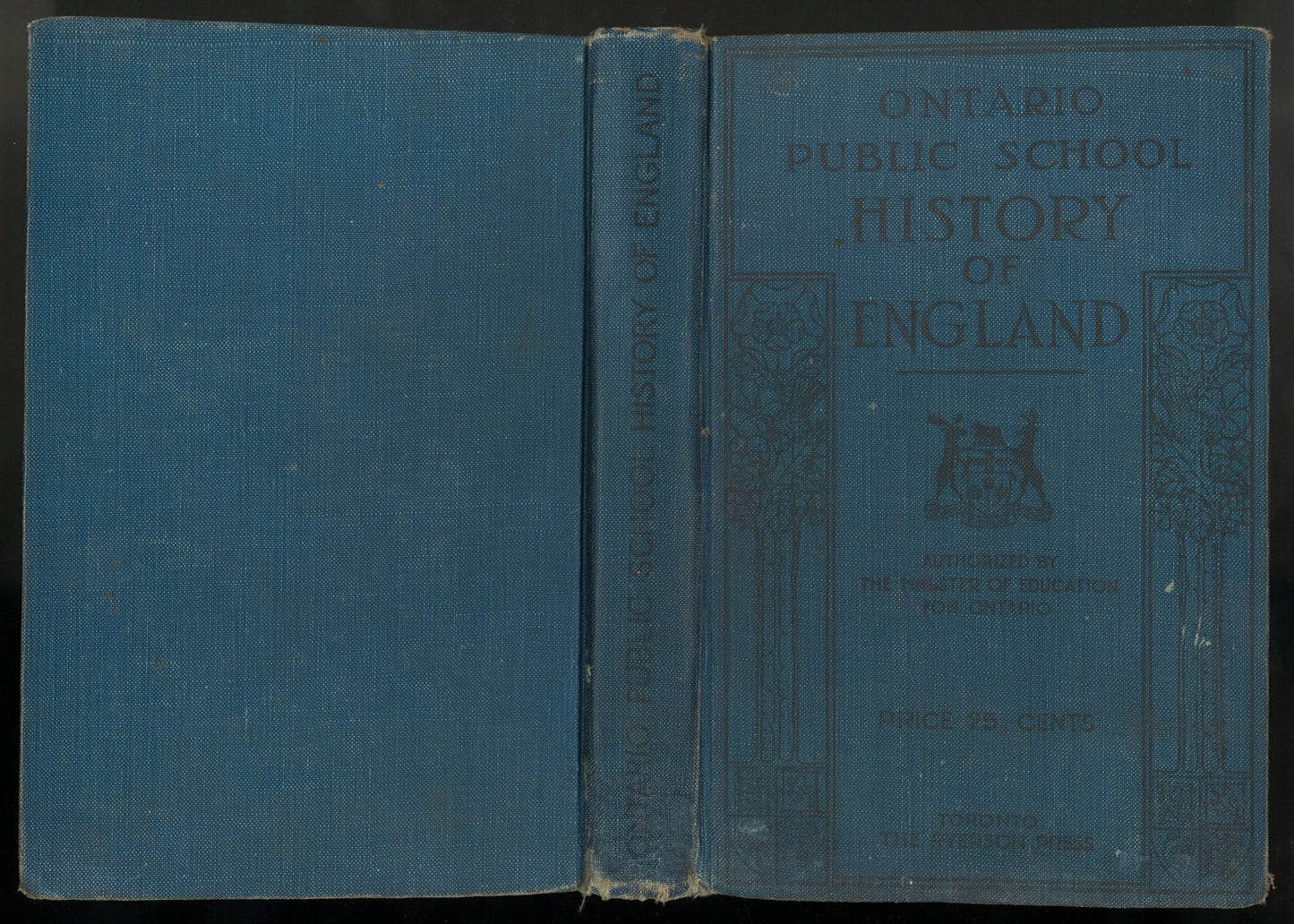Ontario Public School History of England George M. Wrong M.A.