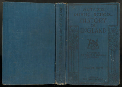 Ontario Public School History of England George M. Wrong M.A.