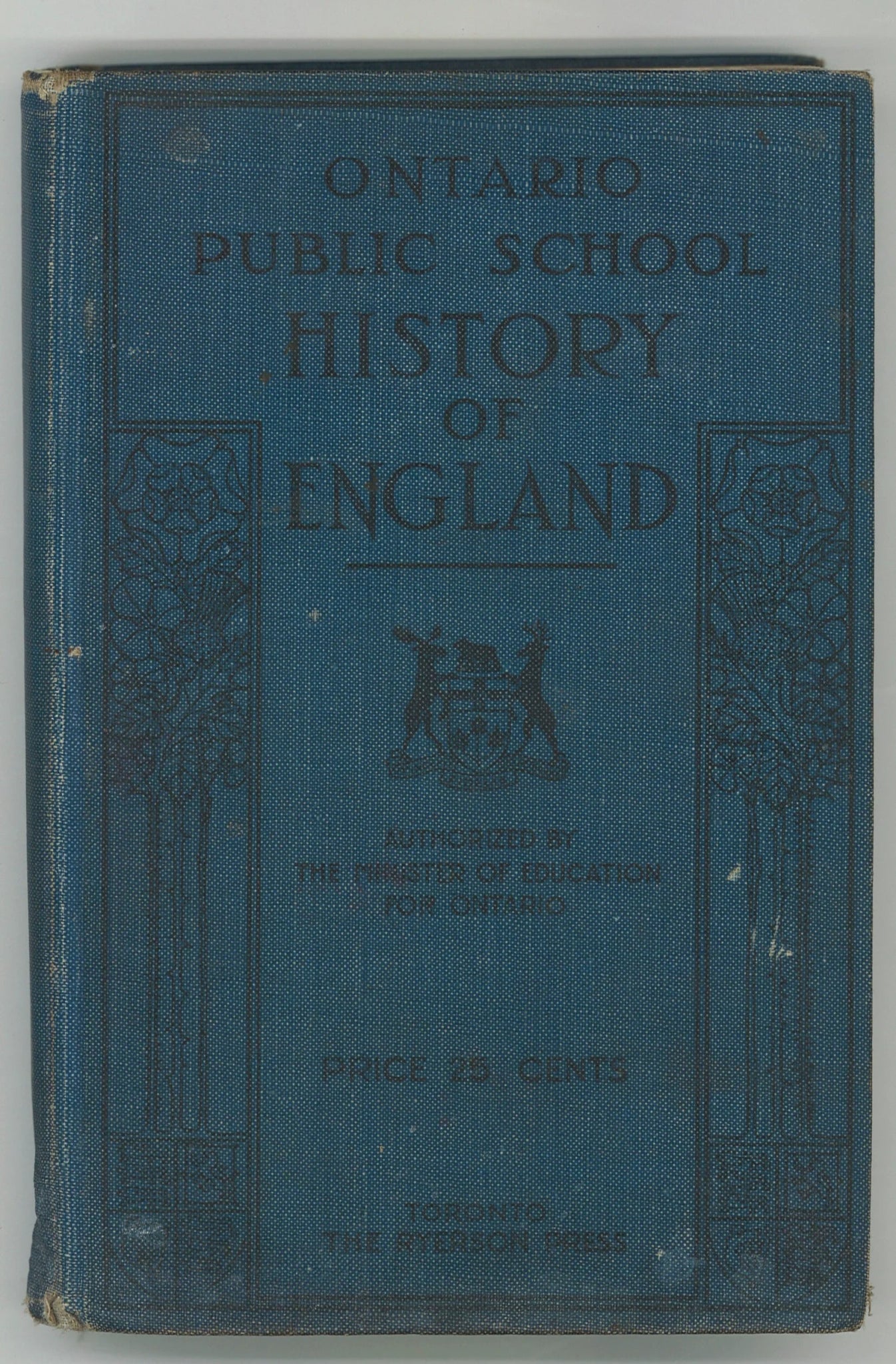 Ontario Public School History of England George M. Wrong M.A.