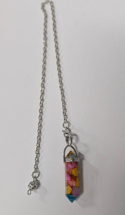 Orgone Crystal Pendulum – Hexagonal Pillar - The Bookstore