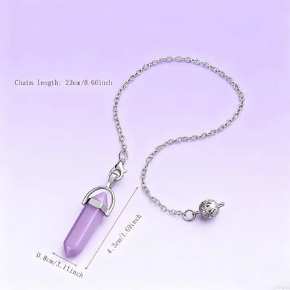 Orgone Crystal Pendulum – Hexagonal Pillar - The Bookstore