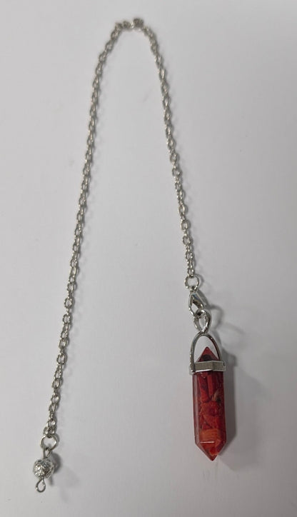 Orgone Crystal Pendulum – Hexagonal Pillar - The Bookstore