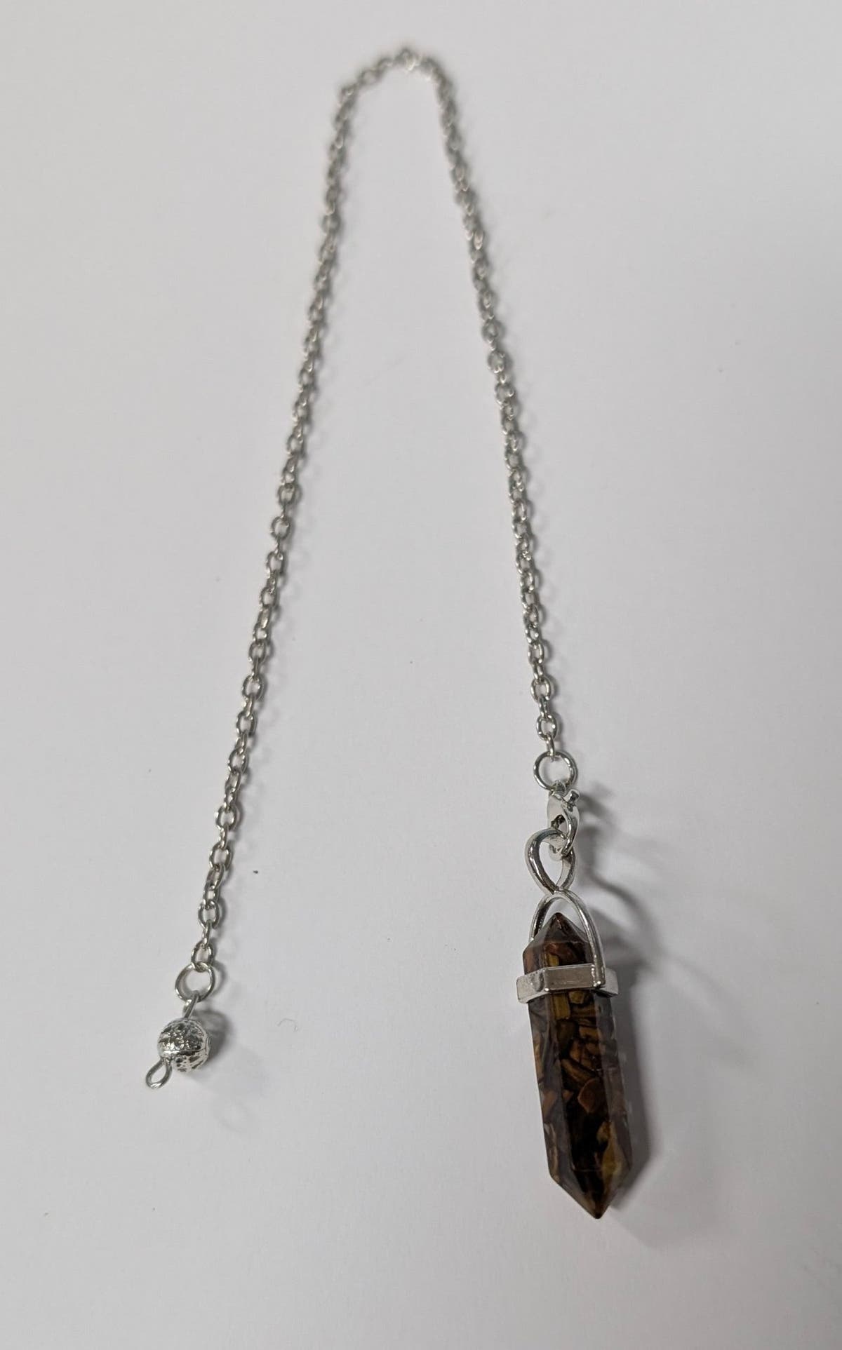 Orgone Crystal Pendulum – Hexagonal Pillar - The Bookstore