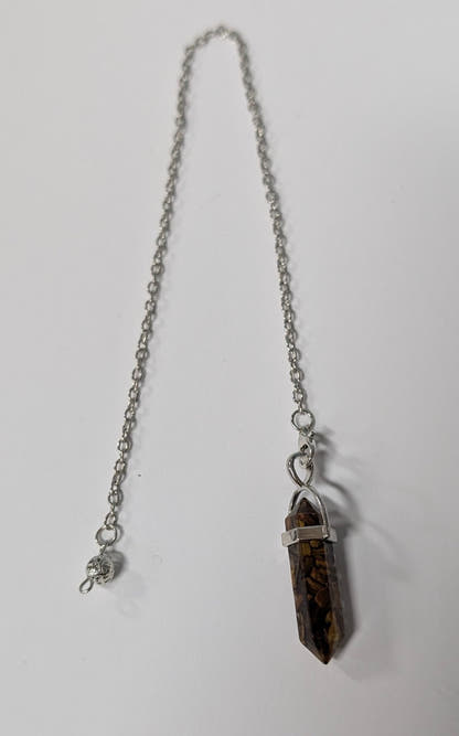 Orgone Crystal Pendulum – Hexagonal Pillar - The Bookstore