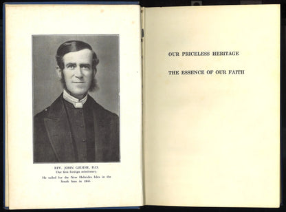 Our Heritage and Our Faith - First Edition 1950 - The Bookstore
