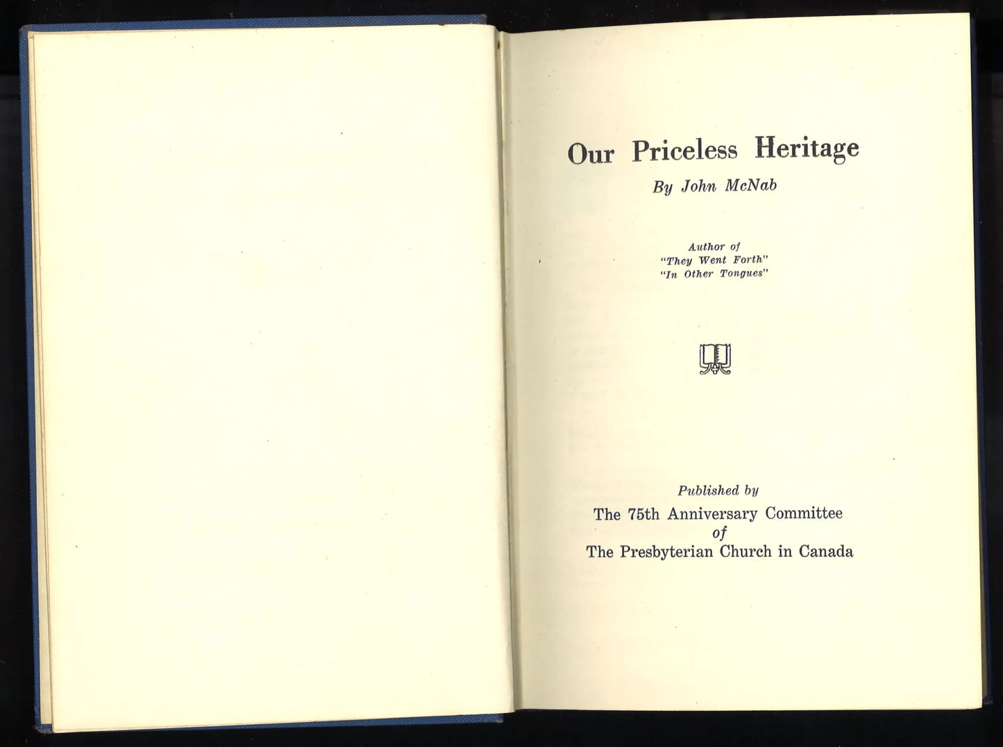 Our Heritage and Our Faith - First Edition 1950 - The Bookstore