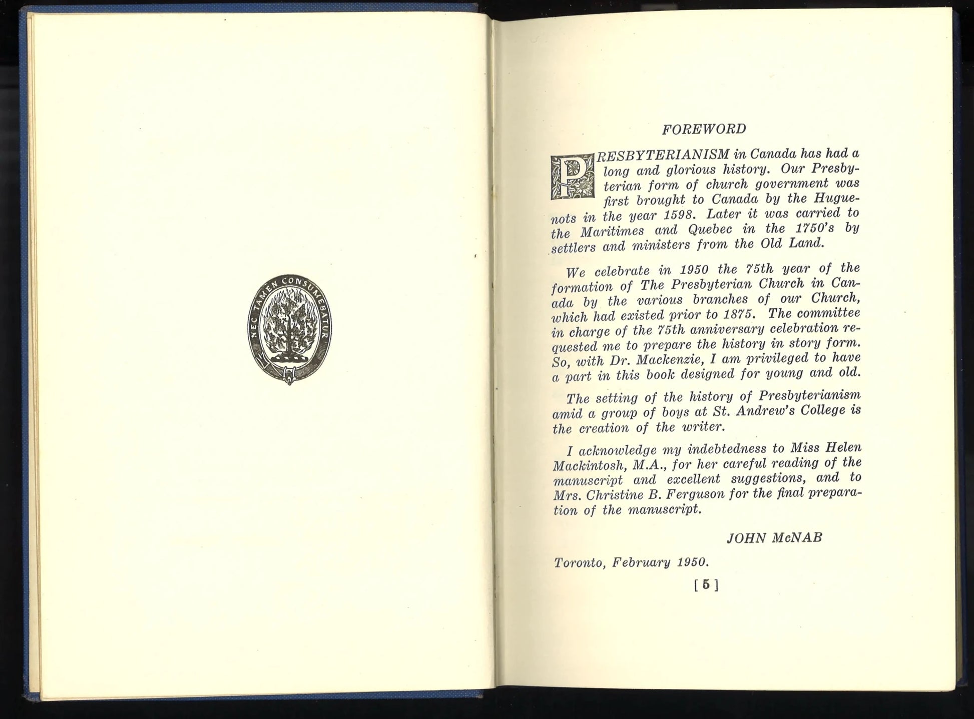 Our Heritage and Our Faith - First Edition 1950 - The Bookstore