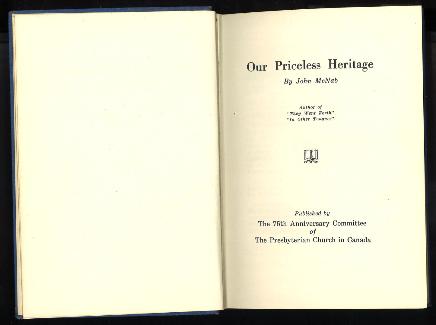 Our Heritage and Our Faith - First Edition 1950