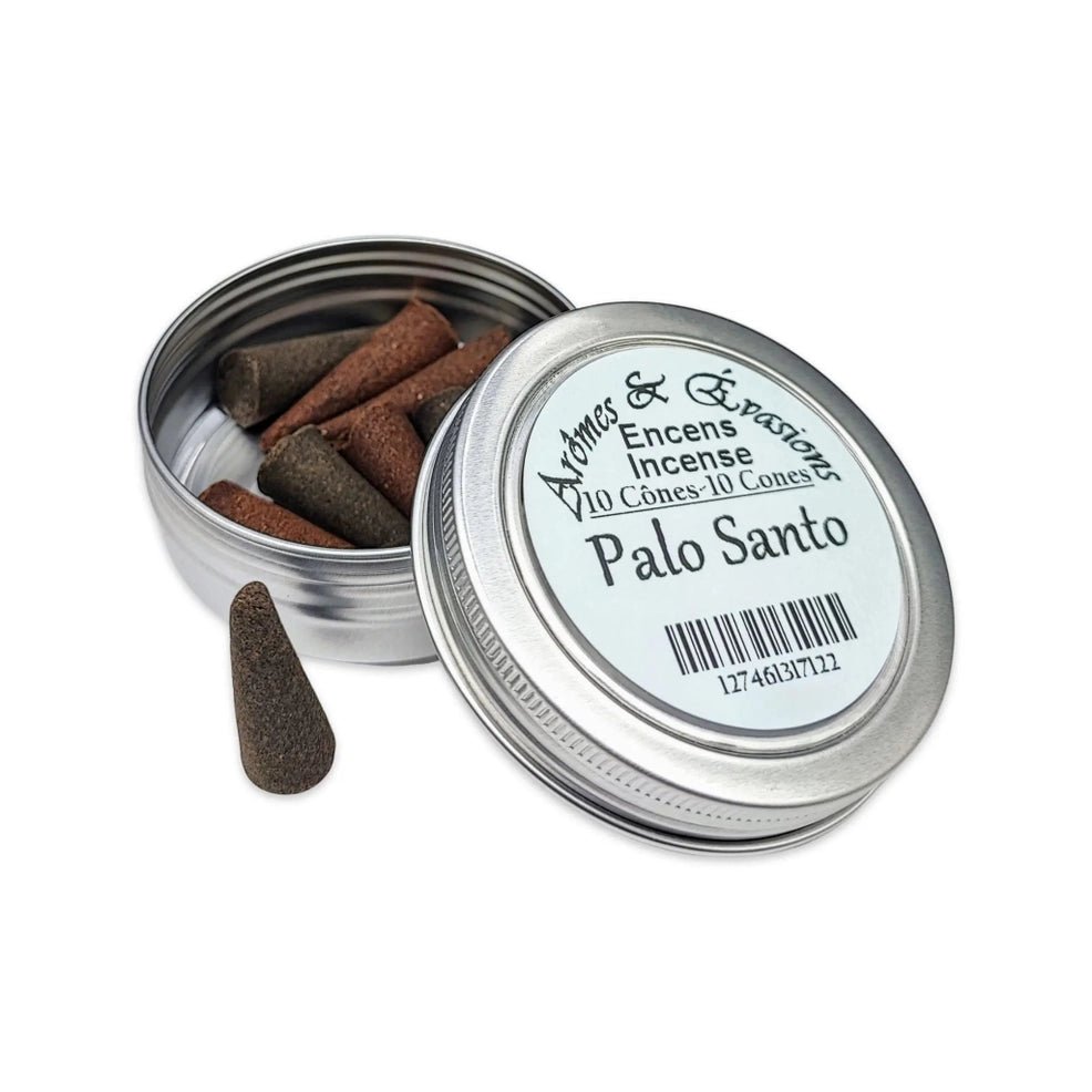 Palo Santo Incense Cones - 10 Cones - The Bookstore