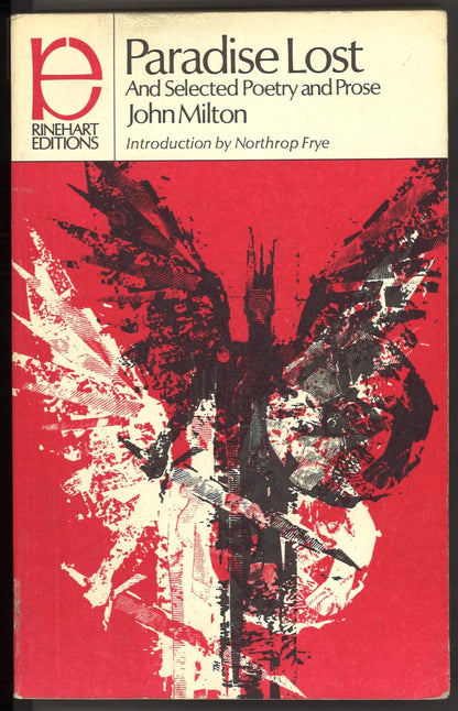 Paradise Lost and Selected Poetry and Prose - Rinehart Editions - The Bookstore