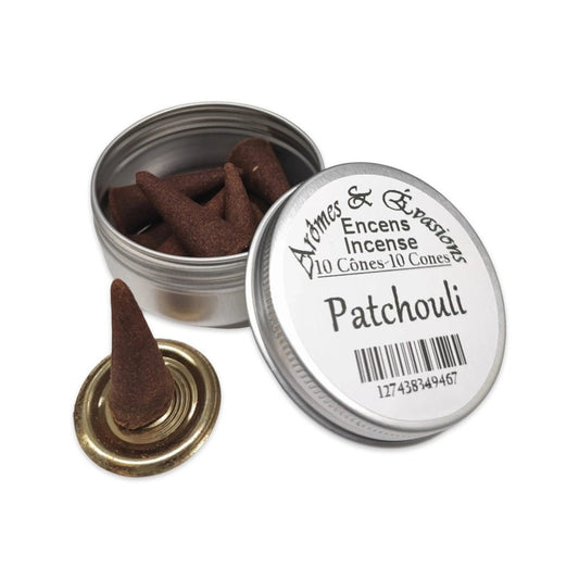 Patchouli Incense Cones - 10 Cones - The Bookstore