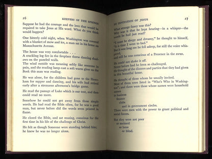 Peter Marshall's Keepers of the Springs and Other Messages - The Bookstore