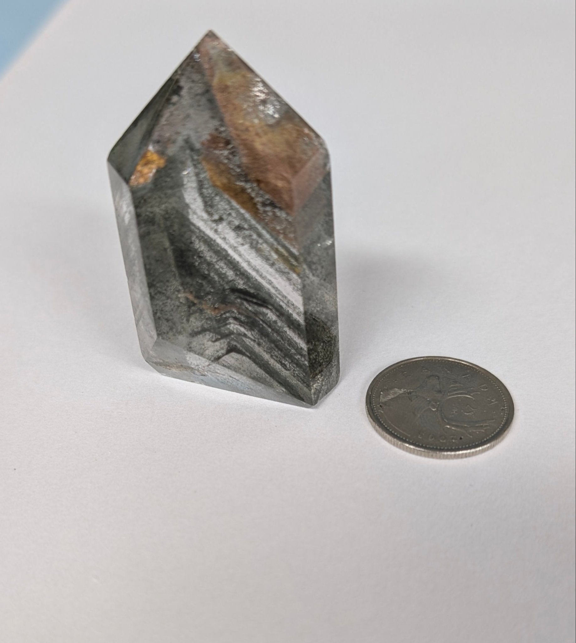 Phantom Chlorite Shaman Quartz Obelisk Stonebridge Imports