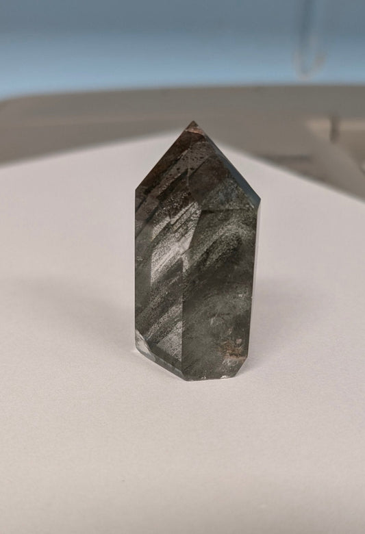 Phantom Chlorite Shaman Quartz Obelisk Stonebridge Imports