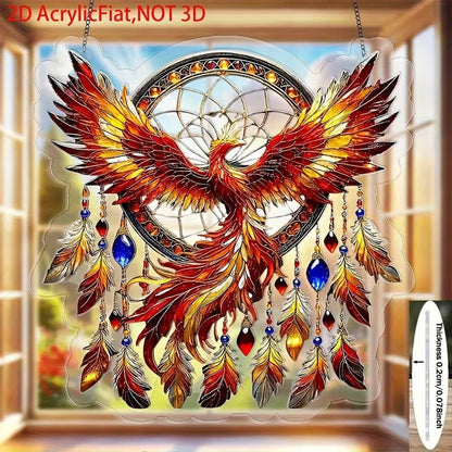 Phoenix Rising Suncatcher Chenchen House