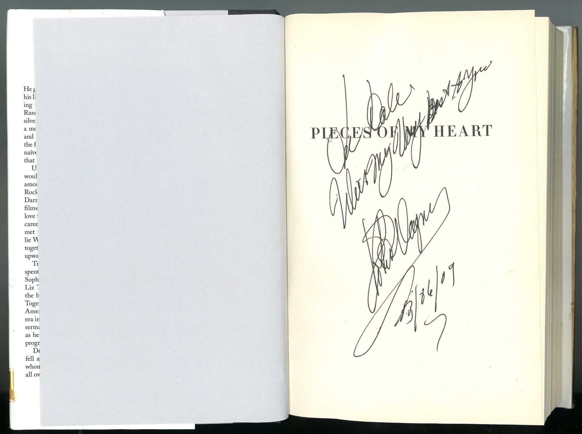 Pieces of My Heart: A Life (Signed by Robert J. Wagner) Robert J. Wagner, Scott Eyman