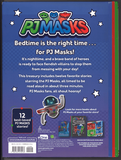PJ Masks 3-Minute Bedtime Stories - The Bookstore