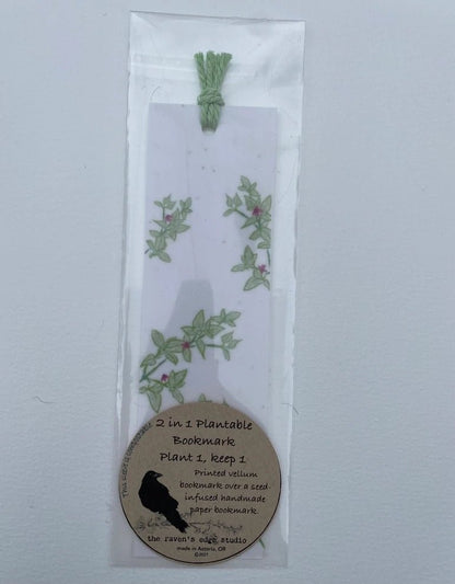 Plantable 2 - in - 1 Bookmark - The Bookstore