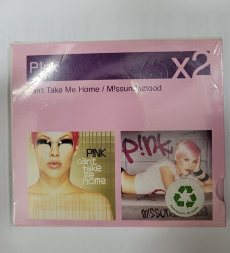 P!NK "CAN'T TAKE ME HOME/M!SSUNDAZTOOD" 2 CD NEW+ P1nk