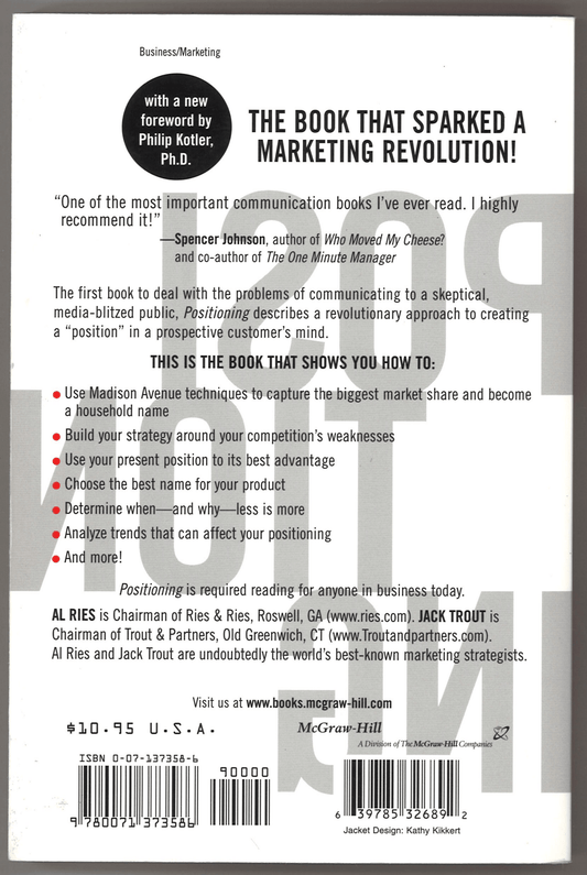 Positioning: The Battle for Your Mind - The Bookstore