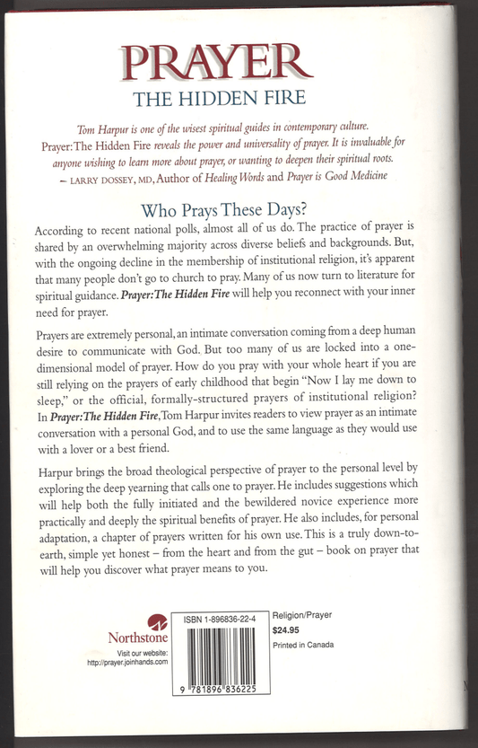 Prayer: The Hidden Fire - The Bookstore