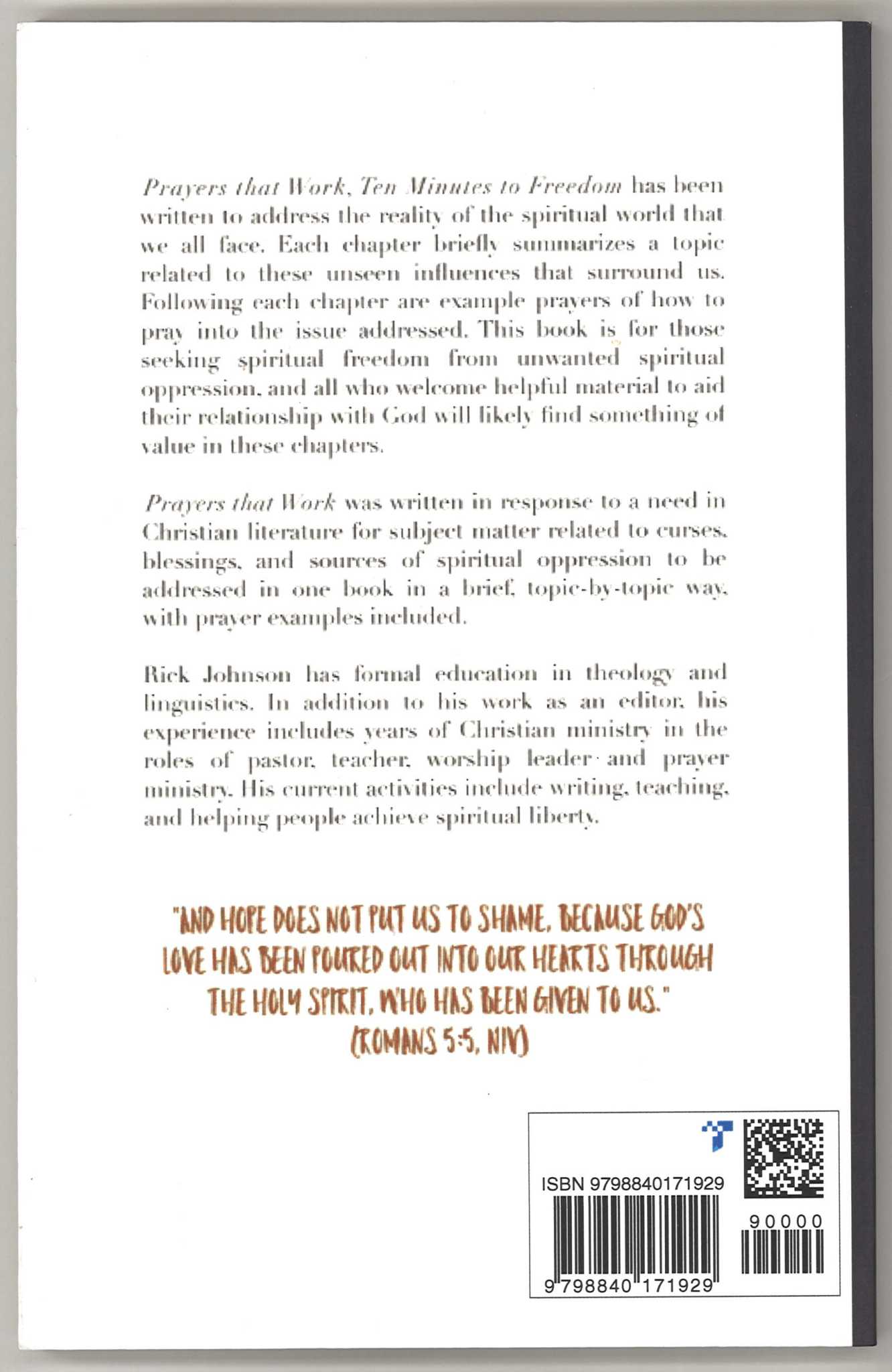 Prayers that Work: Ten Minutes to Freedom - The Bookstore