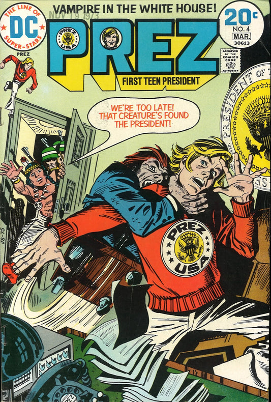 PREZ: First Teen President No. 4 - The Bookstore