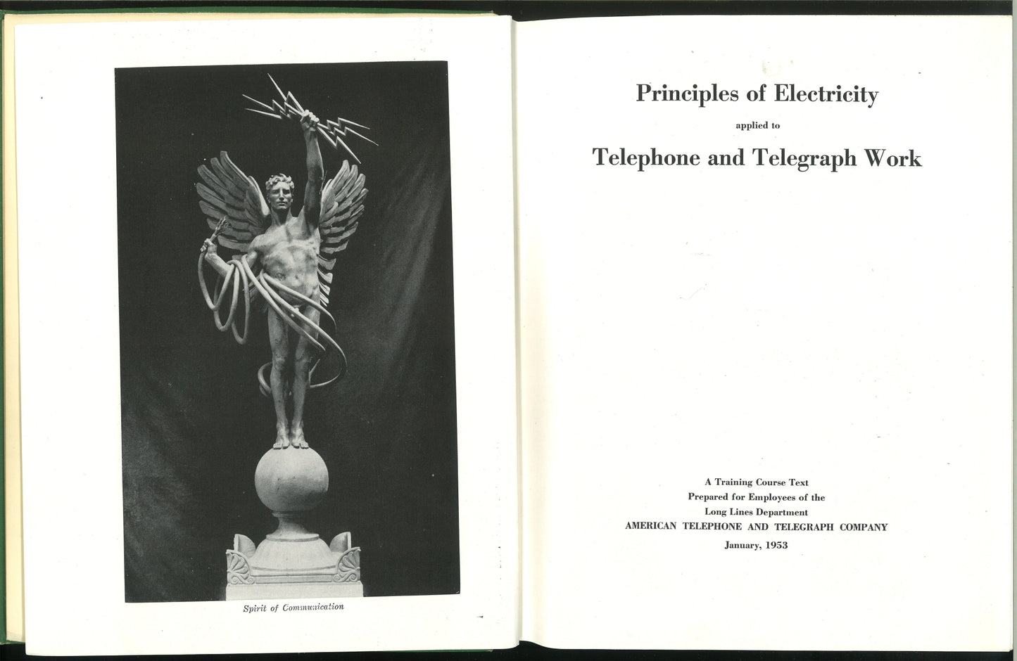 Principles of Electricity Applied to Telephone and Telegraph Work - The Bookstore