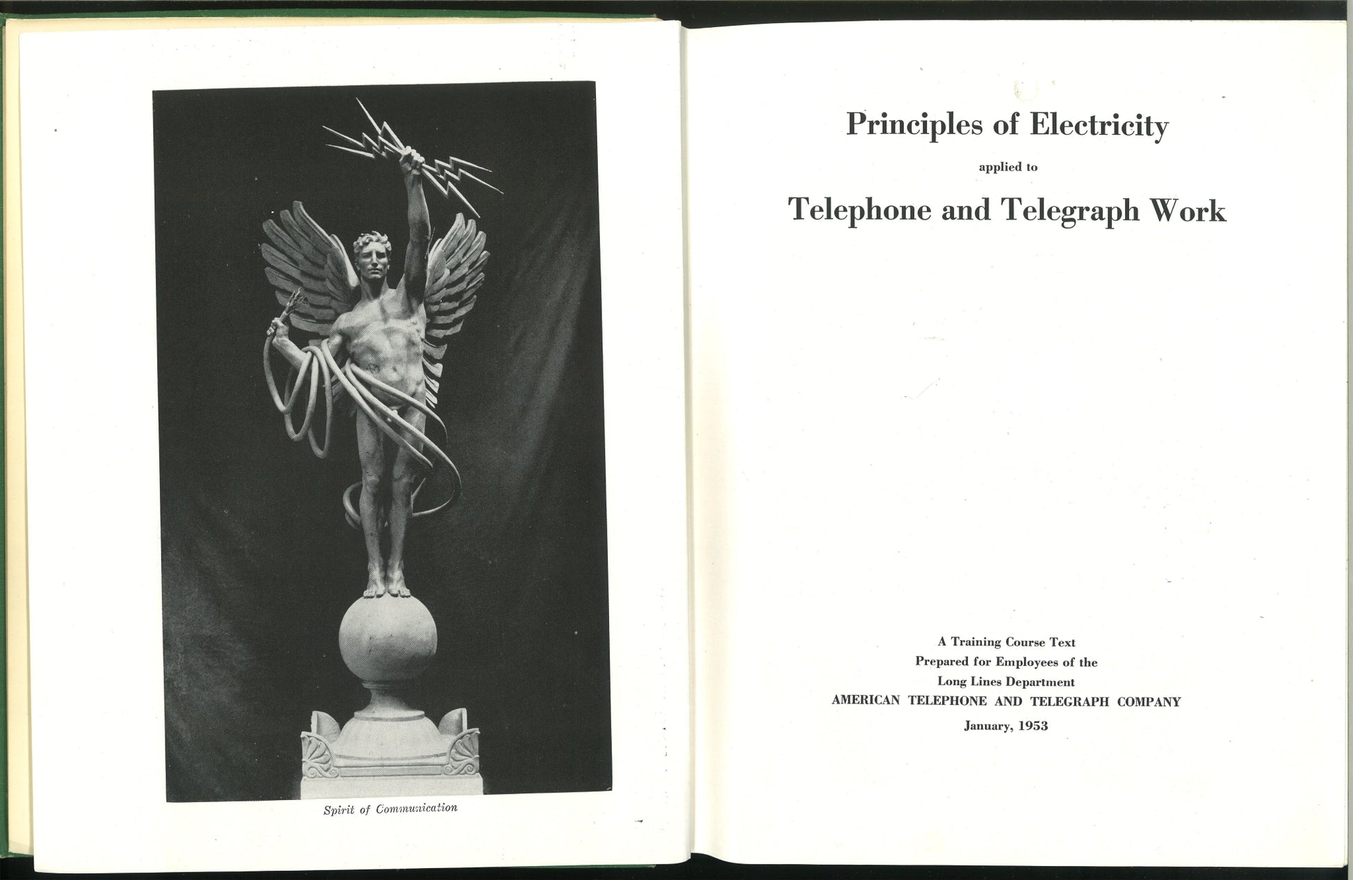 Principles of Electricity Applied to Telephone and Telegraph Work - The Bookstore