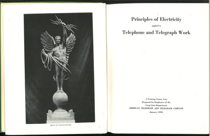 Principles of Electricity Applied to Telephone and Telegraph Work - The Bookstore