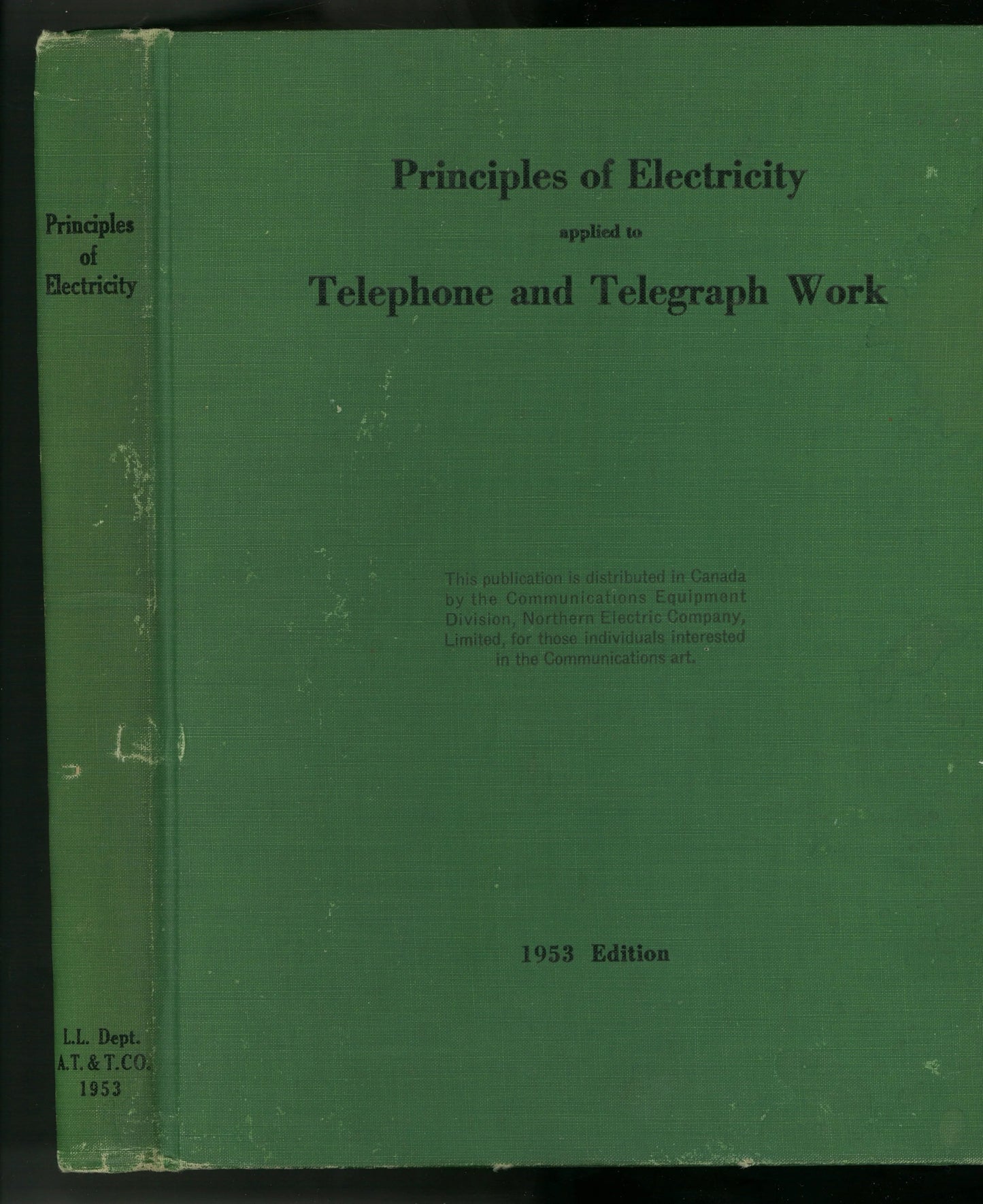 Principles of Electricity Applied to Telephone and Telegraph Work - The Bookstore