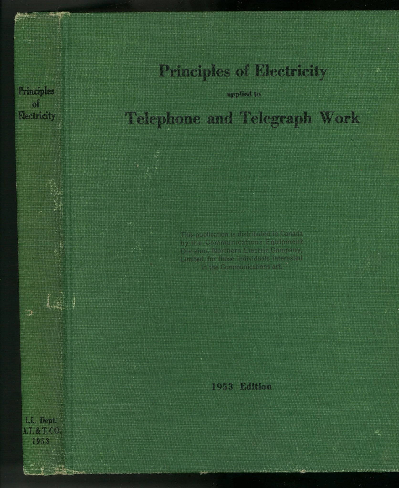 Principles of Electricity Applied to Telephone and Telegraph Work - The Bookstore