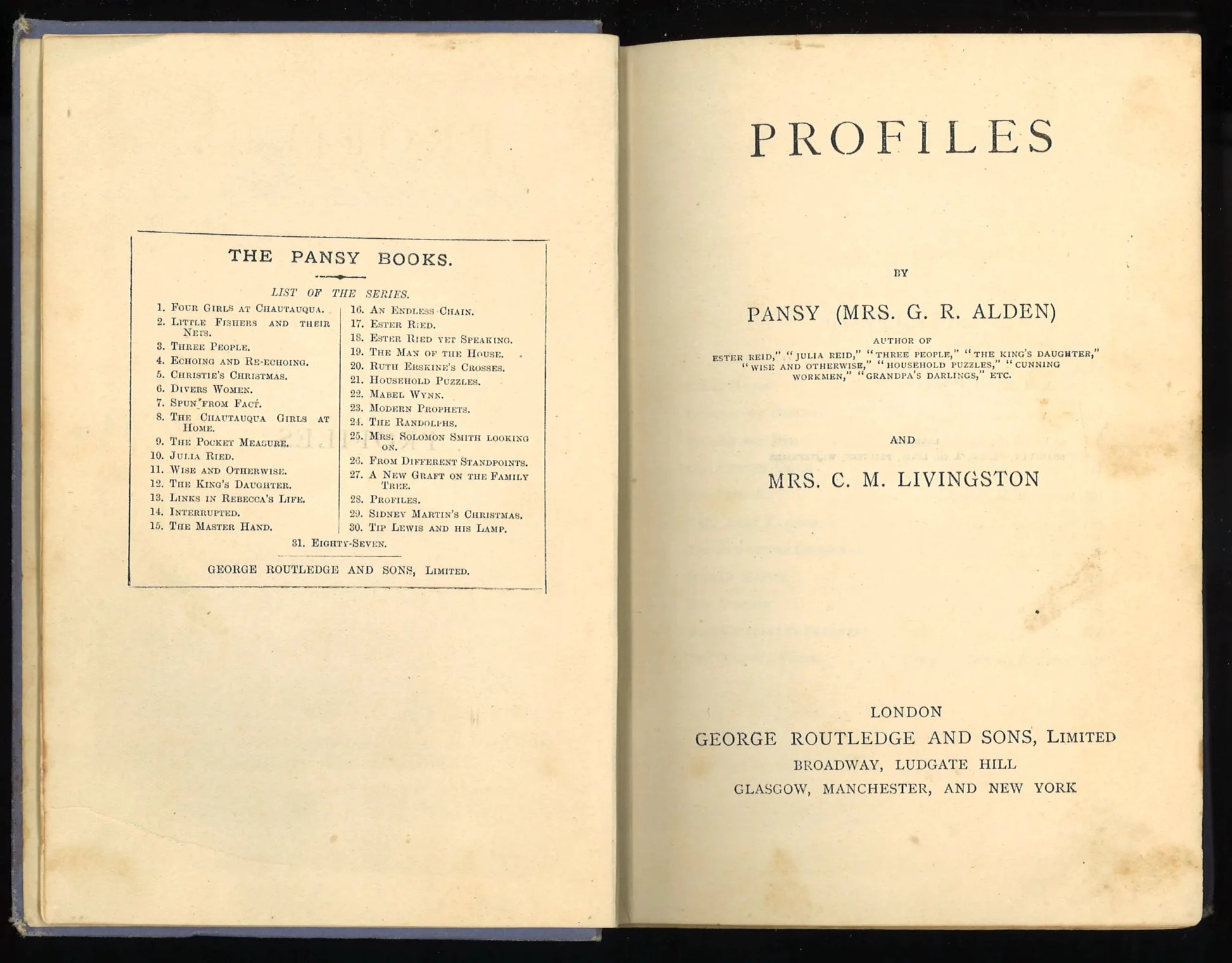Profiles - The Bookstore