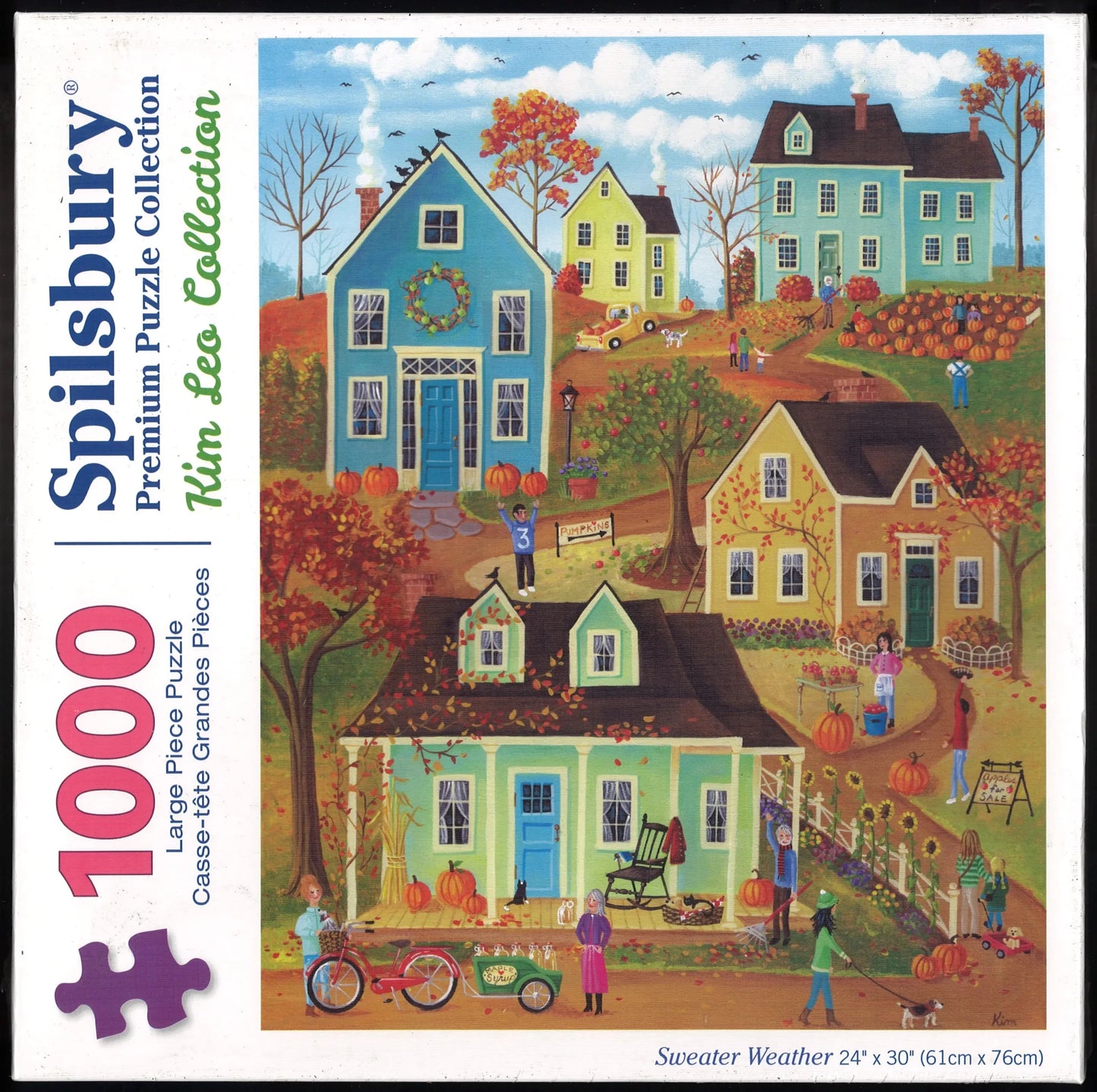 Puzzle: Kim Leo Collection - Sweather Weather (1000pcs) - The Bookstore