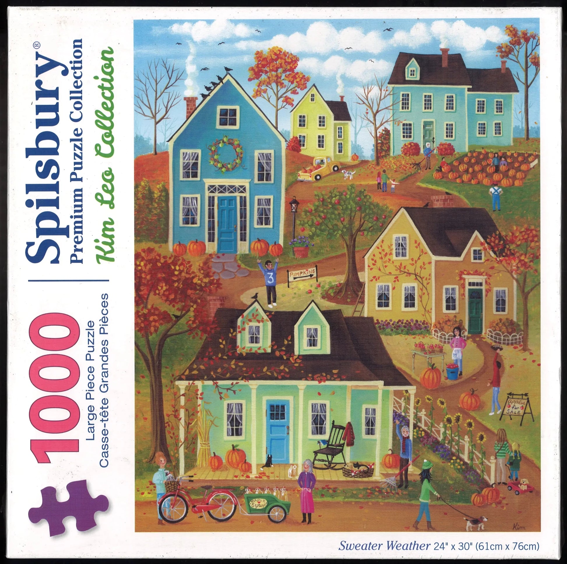 Puzzle: Kim Leo Collection - Sweather Weather (1000pcs) - The Bookstore
