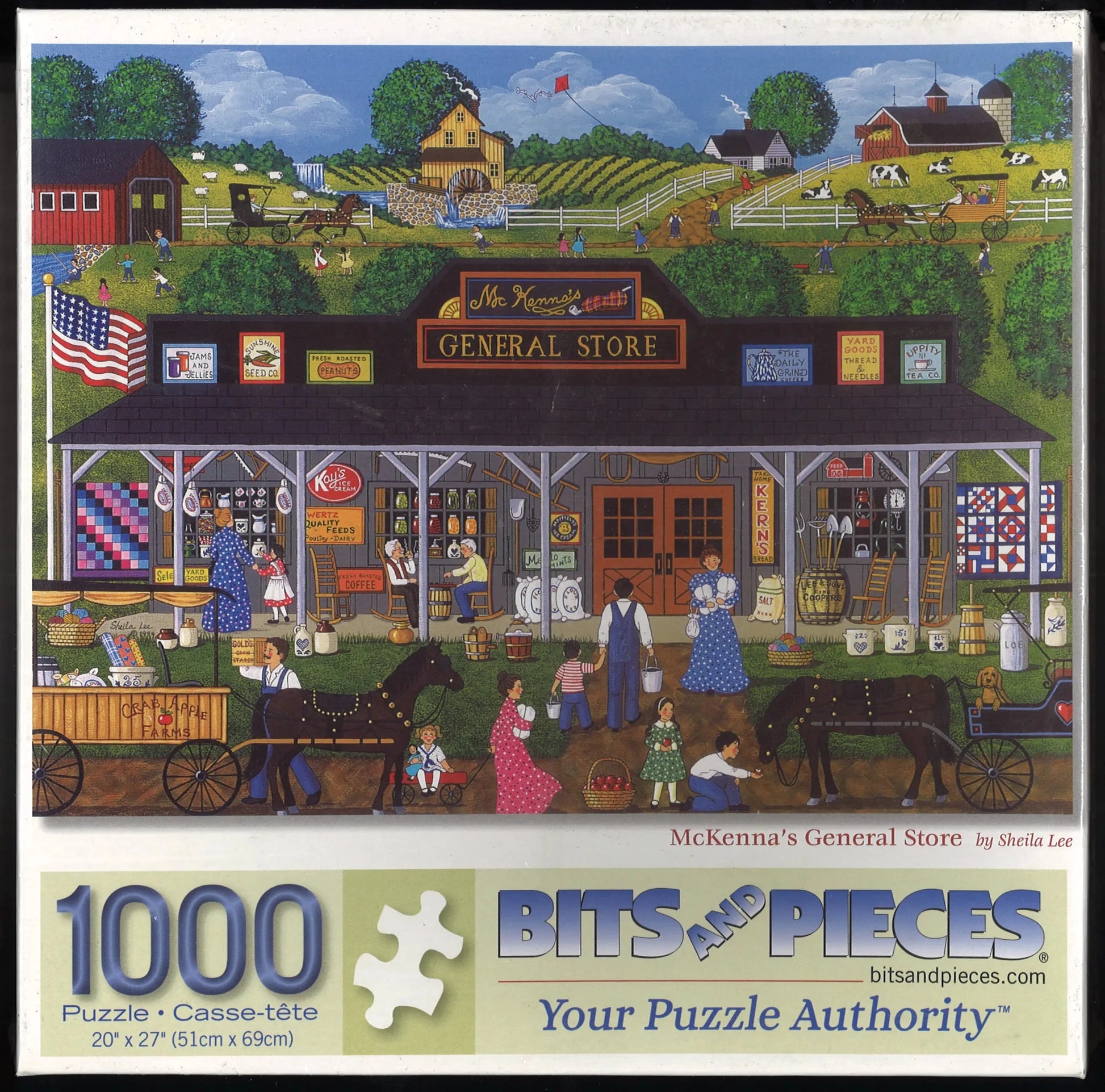 Puzzle: McKenna's General Store - Sheila Lee (1000pcs) - The Bookstore