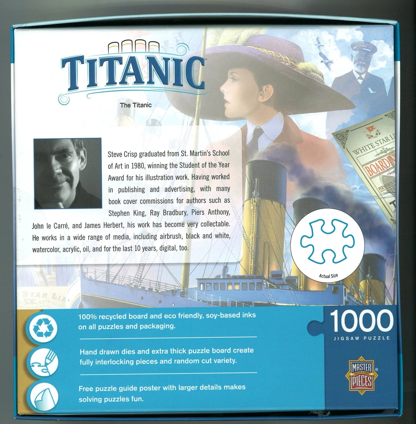 Puzzle: Titanic - 1000pcs. Steve Crisp