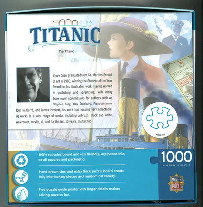 Puzzle: Titanic - 1000pcs. Steve Crisp