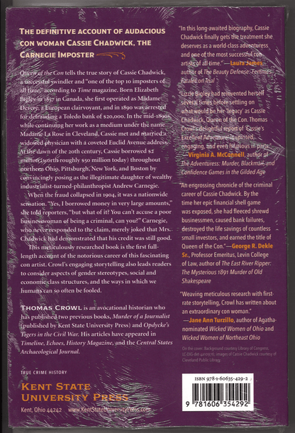 Queen of the Con: From a Spiritualist to the Carnegie Imposter (True Crime History) - The Bookstore